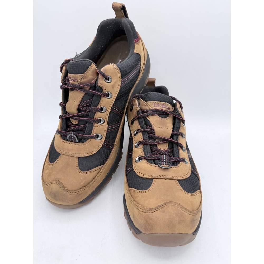 LL Bean Snow Sneakers W/‎ Attic Grip Low Lace Up MEN 10.5 Waterproof EUC
